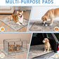 Washable Pee Pads for Dogs 2 Pack, Absorbent Reusable Puppy Pads Waterproof, Leakproof & Non-Slip Whelping Pad, Potty Training Pads for Dogs Playpen Mat 24x36
