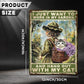 Garden Sign I Just Want To Work In My Garden and Hang Out With My Cat Vintage Metal Tin Sign Retro for Home Patio Backyard 12 * 16inch