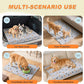 Washable Pee Pads for Dogs, 2 Pack Reusable Puppy Pads, Waterproof Pet Pee Pads for Dog Potty Training, Extra Large Dog Pee Pads for Crate, Playpen, and Whelping, Orange 36"x41"