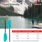 Abahub Kayak Paddle, 90.5 Inches Kayaking Oars for Boating, Canoeing with Free Paddle Leash, Aluminum Alloy Shaft Black/Blue/Green/Orange/Yellow Plastic Blades