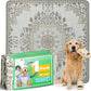 FXW Washable Pee Pads for Dogs, Puppy Pads with Super Absorbent, Specifically Designed for FXW Rollick/Homeplus 24 inch 8 Panels Dog Playpen, 63" Square, Boho, 1 Pack