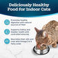 Blue Buffalo Tastefuls Adult Dry Cat Food Indoor Cat Formula, Made in the USA with Natural Ingredients, Chicken & Brown Rice Recipe, 3-lb. Bag