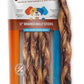 Jack&Pup 12" Braided Bully Sticks (3 Pack) Long Lasting Thick Bully Sticks for Large Dogs and Aggressive Chewers, Single Ingredient Dog Chews