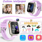 Smart Watch for Kids Ages 4-12, 24 Puzzle Games HD Touch Screen Camera Alarm Clock Birthday Gift for Girls 6-9 Years Old