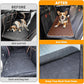 Non-Slip Pet Bed Mat for Back Seat Extender, Hair Resistant Dog Blanket for Hard Bottom Dog Car Seat Cover, Anti Slip Pet Linner Backseat Cover Brown Plaid