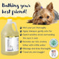 Bobbi Panter Dog Shampoo and Conditioner - Made in USA - All Natural 2-in-1 Formula for Nourish, Detangle & Reduce Shedding - Concentrated 10:1 for Professional Groomers - Pear Scent, 1 Gallon