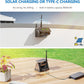 2 Magnetic Solar Wireless Backup Camera HD1080P 3 Mins DIY Installation DVR 7" IPS Monitor Rechargeable Reverse Camera System for Hitching Gooseneck Horse Trailer Fifth Wheels/Car RV Truck AP7-2
