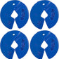 Micro Gainz Dumbbell Fractional 1.25lb Weight Plate, Ideal for Micro Loading, (Choose Color) 4 Piece Fractional Weight Plates, Designed for Dumbbell Training, Made In USA