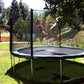 Happy Trampoline Round Trampolines 14 FT, 15 FT, 16 FT - ASTM Approved - Outdoor Gymnastic Trampolines for Adults and Kids with Net Enclosure