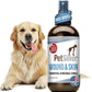 PetSilver Wound & Skin Spray - Dog Wound Spray, Hot Spot, Allergy Relief for Dogs, Itch Spray for Cats - Natural Skin Soother - Chelated Silver, Superior to Colloidal Silver - Made in USA - 8 fl oz