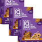 IQBAR Brain and Body Plant Protein Bars - Almond Butter Chip - 36-Count Low Carb - Gluten Free, High Fiber, Vegan Snacks - Low Sugar Meal Replacement