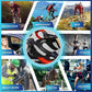 KINGSBOM Breathable Cycling Gloves, Shock-Absorbing Bike Gloves with Light Silicone Gel Pad, Anti-Slip Bicycle Gloves for Men and Women