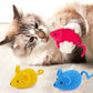 Retro Shaw Catnip Toys Crochet Mouse, 6 Pcs Yarn Cat Nip Mice Safe Teeth Cleaning Chew Toy for Indoor Kittens Kitty, Interactive Catnip Cat Kicker Toys