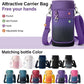 Insulated Water Bottle | Thickened Stainless Steel Vacuum Metal | Portable Sports Water Jug for Gym and Hiking with Straw, Carrier Bag, Handle Strap | BPA-Free 32 oz