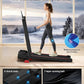 3-in-1 Portable Under Desk Treadmill, 17% Incline Walking Pad Treadmills for Home and Office, Folding Treadmill with 2.5 HP Quiet Brushless, 300 LBS Capacity