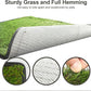 Dog Grass Pad with Tray(40×27.5 inch), Large XL Reusable 3-Layer Dog Pee Potty Grass Pads, Easy to Clean Artificial Fake Grass for Indoor Outdoor and Balcony (2 Pcs Grass Pad+Drainage Grate+Tray)