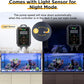 hygger Aquarium Wave Maker 1321 GPH 12W, Adjustable Cross Flow Pump with LED Display Controller, Magnetic DC 24V Aquarium Powerhead for Freshwater and Marine Reef Aquariums Up to 60 Gallon
