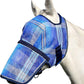 Kensington Signature Fly Mask with Removable Nose — Protects Horses Face and Nose from Biting Insects and UV Rays While Allowing Full Visibility — Ears and Forelock Able to Come Through The Mask