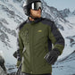 TACVASEN Winter Jacket Men's Water-Resistant Fleece Jacket Snow Ski Jacket Military Tactical Jacket Coat Parka Hood Raincoat