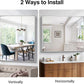 Silver Bathroom Mirror, 40x48 Inch Rectangular Framed Mirror, Large Wall Mounted Bathroom Vanity Mirror Over Sink for Bedroom,Restroom, Living Room, Hangs Vertically or Horizontally