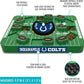 Pets First NFL Indianapolis Colts Large Puzzle Toy, New Size, Interactive Dog Treat & Slow Feeding Toy