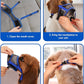 Dog Muzzle, Soft Air Mesh Muzzle for Small Medium Large Dogs Anti Biting Barking Chewing, Breathable Drinkable Adjustable Loop Pets Muzzle for German Shepherd Husky Labrador Retriever (Blue,XL)