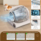 (2025) Self Cleaning Litter Box, Upgraded Robot Automatic Litter Box for Multiple Cats, 65L+9L Extra Large, Features Negative ion Sterilization and Deodorization, APP Control, 3 Rolls Litter Liners
