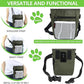 Dog Treat Pouches for Pet Training with Magnetic Closure Treat Pouches for Pet Training,Large Dog Treat Training Pouch and Dog Clicker,Training Treat Pouch Built-in Poop Bag Dispenser-Green