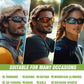 3 Pack Polarized Sports Sunglasses for Men, Mens Sunglasses Wrap Around UV400 Protection for Cycling Fishing Driving