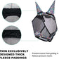 Harrison Howard Pro LumiVista Horse Half Face Fly Mask Large Eye Space with Ears UV Protection for Horse Iridescent Prints L