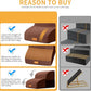 Topmart High Density Foam Pet Steps 2 Tiers,11.8" High,Non-Slip Dog Stairs & Ramp,Soft Foam Dog Ladder,Best for Injured,Older Cats,Pets with Joint Pain,Suitable for Low Sofas,Stairs,Lower Place
