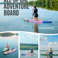 ZLX Inflatable Stand Up Paddle Board, 10'6" SUP Non-Slip Stable Deck Pad, Unique Center Fin, Premium Accessories, Portable Paddleboard for Adults, Beginners, All Skill Levels