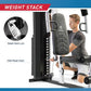 Marcy 150lb. Stack Home Gym with Pulley, Arm, and Leg Developer Multifunctional Workout Station for Weightlifting and Bodybuilding
