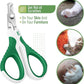 Mr. Pen Cat Nail Trimmer - Green & White, Cat & Kitten Nail Clipper, Pet Claw Trimmer for Small Dogs