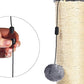 Amazon Basics Cat Scratcher - Indoor Classic Single Cat & Kittens Scratching Post, Medium (31.5"H) - Grey