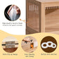 MEWOOFUN Large Hamster Cage, Hamster Cage and Habitats with Drawers and Storage Cabinet, Openable Top, Three-Sided Visibility and Four-Sided Ventilation, 39.4" L x 19.7" W x 41.7" H
