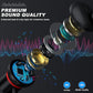 USB C Wired Headphones,【Active Noise Cancelling & One-Click ANC Toggle Button】 Ear Buds for iPhone 16 15 Pro Max USBC Earphones,Hi-Res Sound Type C Earbuds Compatible with iPhone/Android/Galaxy/iPad