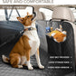 Back Seat Extender for Dogs Holds 400lbs, PU Leather Hard Bottom Car Seat Cover for Dogs,Heavy Duty Dog Car Seat Cover for Back Seat, Waterproof Dog Hammock for Car, Large Pet Bed for Car, Suv, Truck