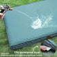 Outdoor Extra Large Dog Bed for Big Dogs, Waterproof Dog Bed for Large Dogs, Egg Crate Foam XL Pet Bed with Removable Washable Oxford Cooling Cover, Light Blue
