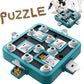 Dog Puzzle Toy Mental Stimulation - Level 3 in 1 Dogs Food Feeder Puzzle, Dog Treat Puzzle Feeder (Advanced-Mars Green Board)