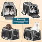 Petsfit Cat Carrier Small Dog Carrier, Lightweight Portable Soft Pet Carrier for Large and Medium Cats, 5-Sided Breathable Mesh, Escape Proof and Auto-Safe, Sturdy Structure