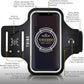 TRIBE Water Resistant Cell Phone Armband Case Running Holder for iPhone Pro Max Plus Mini SE (13/12/11/X/XS/XR/8/7/6/5) Galaxy S Ultra Plus Edge Note (21/20/10/9/8/7/6/5) Adjustable Strap & Key Pocket