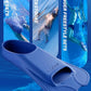 CAPAS Swim Training Fins Comfortable Silicone Lap Swimming Short Blade Floating Flippers with Mesh Bag for Adult Men Women Build Leg Strength