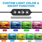 24/7 Mode LED Aquarium Light for Plants-Sunrise-Daylight-Moonlight Mode, Fish Tank Light with Auto On/Off, 7 Colors, Adjustable Timer/Brightness for 30 Inch to 36 Inch Freshwater Tank, 24W