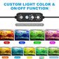 24/7 Mode Led Aquarium Light for Plants Growth- Sunrise to Moonlight, 7 Colors, Adjustable Timer/Brightness, Full Spectrum Fish Tank Lights for 48 Inch to 54 Inch Tank, 42W