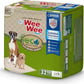 Four Paws Wee-Wee Superior Performance Bamboo Pee Pads for Dogs, Earth Friendly Dog & Puppy Potty Training Pads, Crate Liners, Housebreaking Supplies, 22" x 23" (32 Count)