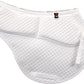 ECP Equine Comfort Products All-Purpose Contoured Correction Saddle Pad with Adjustable Memory Foam Inserts for Custom Support, Non-Slip, Shock Absorbing, 22” Spine, 19.5” Drop