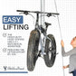 StoreYourBoard Bike Hoist, No-Slip Bicycle Ceiling Storage, Heavy-Duty Garage Pulley Lift System, Road, MTB, Fat Tire, Ebike Hanger