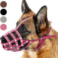 CollarDirect Dog Muzzle German Shepherd Dalmatian Doberman Setter Leather Basket Medium Large Breeds (Pink, Large)