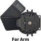 Running Armband 360°Rotatable for Phone Holder,Upgrade Anti-Drop Forearm Phone Armband for iPhone 16/15/14/Pro/Mini/12/11/SE/XR XS,Fits All 4-6.5 Inch Smartphones (ArmBlack)